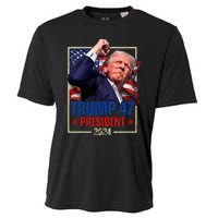 Donald Trump 47th President 2024 Trump Inauguration Day Cooling Performance Crew T-Shirt