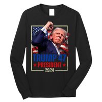 Donald Trump 47th President 2024 Trump Inauguration Day Long Sleeve Shirt