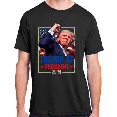 Donald Trump 47th President 2024 Trump Inauguration Day Adult ChromaSoft Performance T-Shirt