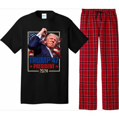 Donald Trump 47th President 2024 Trump Inauguration Day Pajama Set