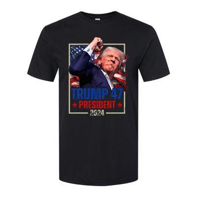 Donald Trump 47th President 2024 Trump Inauguration Day Softstyle CVC T-Shirt