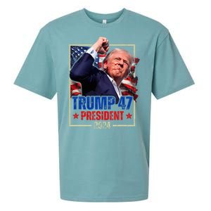 Donald Trump 47th President 2024 Trump Inauguration Day Sueded Cloud Jersey T-Shirt