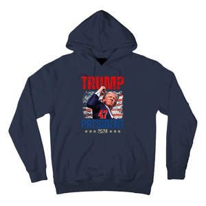 Donald Trump 47 President 2024 Trump Inauguration Day Tall Hoodie