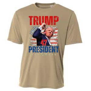 Donald Trump 47 President 2024 Trump Inauguration Day Cooling Performance Crew T-Shirt