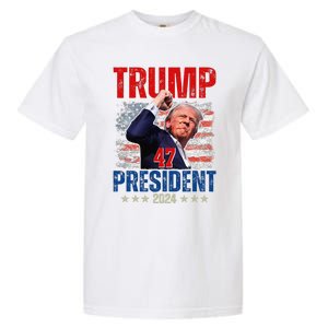 Donald Trump 47 President 2024 Trump Inauguration Day Garment-Dyed Heavyweight T-Shirt