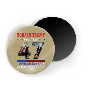 Donald Trump 47th President Inauguration Day January 20 2025 Magnet