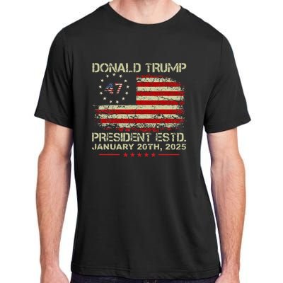 Donald Trump 47th President Inauguration 2025 Supporters Adult ChromaSoft Performance T-Shirt