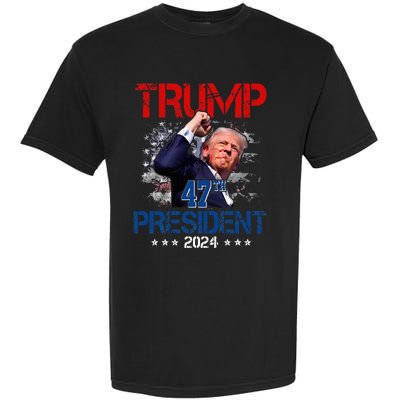 Donald Trump 47th President 2024 Trump Inauguration Day Garment-Dyed Heavyweight T-Shirt