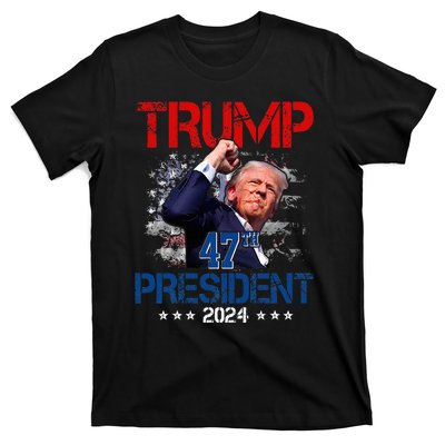 Donald Trump 47th President 2024 Trump Inauguration Day T-Shirt