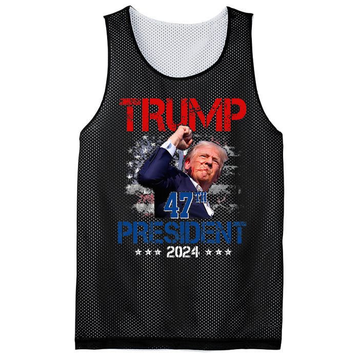 Donald Trump 47th President 2024 Trump Inauguration Day Mesh Reversible Basketball Jersey Tank