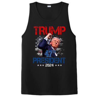 Donald Trump 47th President 2024 Trump Inauguration Day PosiCharge Competitor Tank