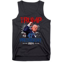 Donald Trump 47th President 2024 Trump Inauguration Day Tank Top