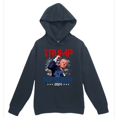 Donald Trump 47th President 2024 Trump Inauguration Day Urban Pullover Hoodie