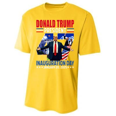 Donald Trump 47th President Inauguration Day Performance Sprint T-Shirt