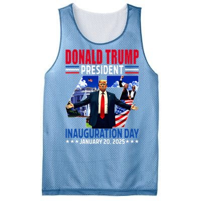 Donald Trump 47th President Inauguration Day Mesh Reversible Basketball Jersey Tank