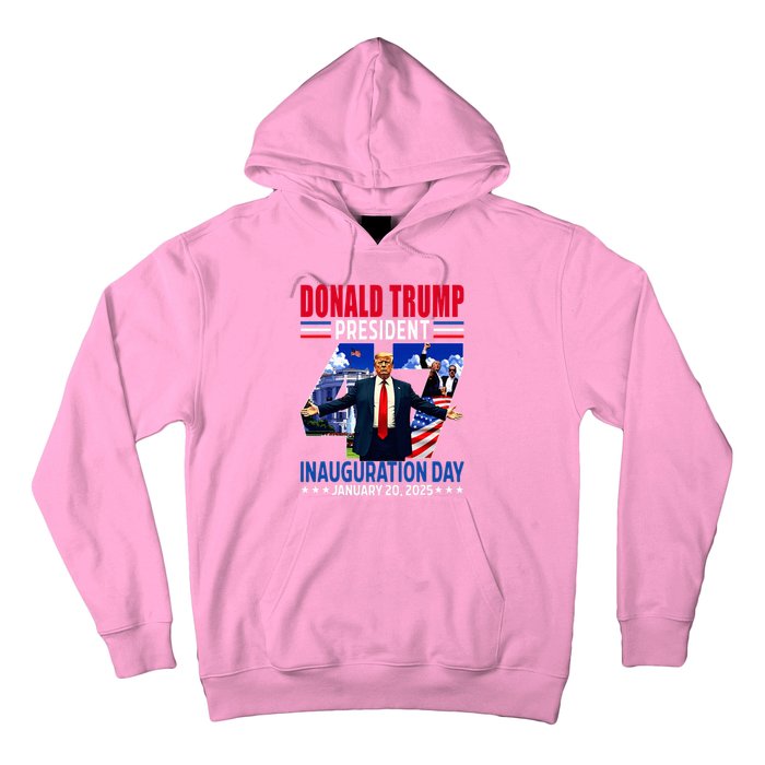 Donald Trump 47th President Inauguration Day Hoodie