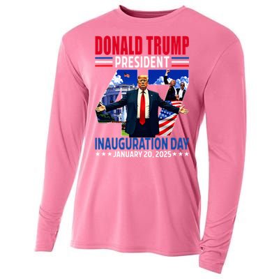 Donald Trump 47th President Inauguration Day Cooling Performance Long Sleeve Crew