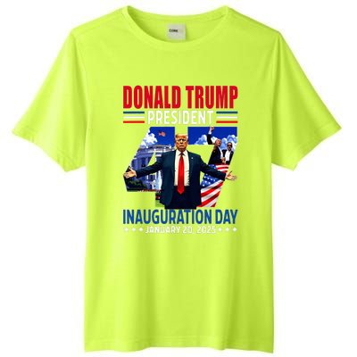 Donald Trump 47th President Inauguration Day Tall Fusion ChromaSoft Performance T-Shirt