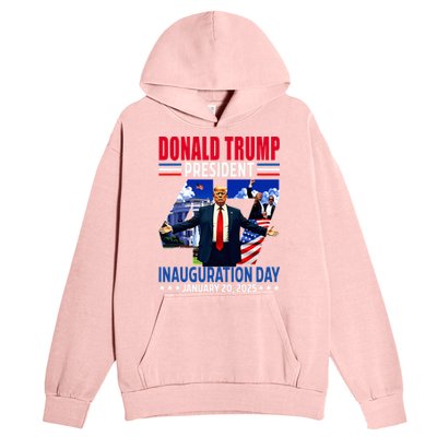 Donald Trump 47th President Inauguration Day Urban Pullover Hoodie