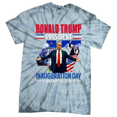 Donald Trump 47th President Inauguration Day Tie-Dye T-Shirt