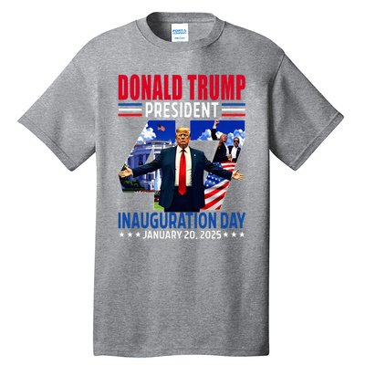 Donald Trump 47th President Inauguration Day Tall T-Shirt