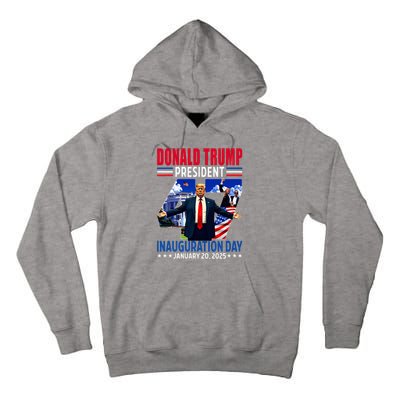 Donald Trump 47th President Inauguration Day Tall Hoodie