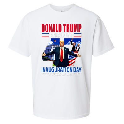 Donald Trump 47th President Inauguration Day Sueded Cloud Jersey T-Shirt