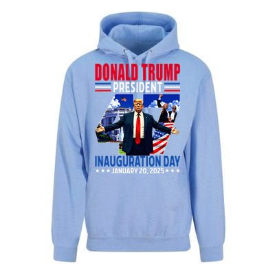 Donald Trump 47th President Inauguration Day Unisex Surf Hoodie