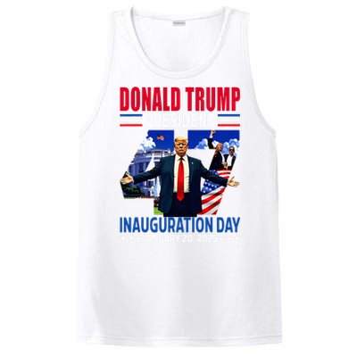 Donald Trump 47th President Inauguration Day PosiCharge Competitor Tank