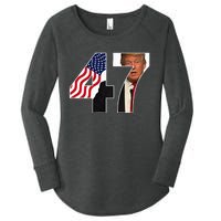 Donald Trump 47th Us President 2024 Women's Perfect Tri Tunic Long Sleeve Shirt