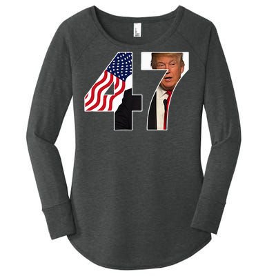 Donald Trump 47th Us President 2024 Women's Perfect Tri Tunic Long Sleeve Shirt