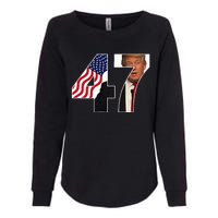 Donald Trump 47th Us President 2024 Womens California Wash Sweatshirt