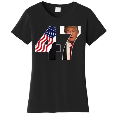 Donald Trump 47th Us President 2024 Women's T-Shirt