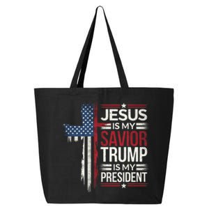 Donald Trump 47th President Inauguration Day 2025 Fans 25L Jumbo Tote