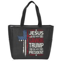 Donald Trump 47th President Inauguration Day 2025 Fans Zip Tote Bag