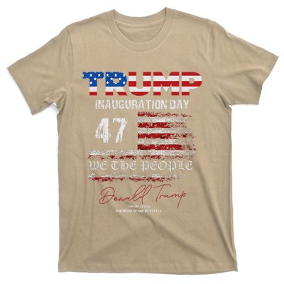 Donald Trump 47th President 2025 Inauguration Usa Patriotic T-Shirt