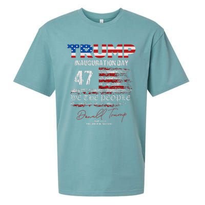 Donald Trump 47th President 2025 Inauguration Usa Patriotic Sueded Cloud Jersey T-Shirt