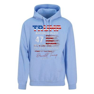 Donald Trump 47th President 2025 Inauguration Usa Patriotic Unisex Surf Hoodie