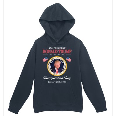 Donald Trump 47th President Inauguration 2025 Supporters Urban Pullover Hoodie