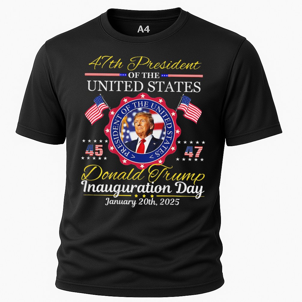 Donald Trump 47th President Inauguration 2025 Cooling Performance Crew T-Shirt