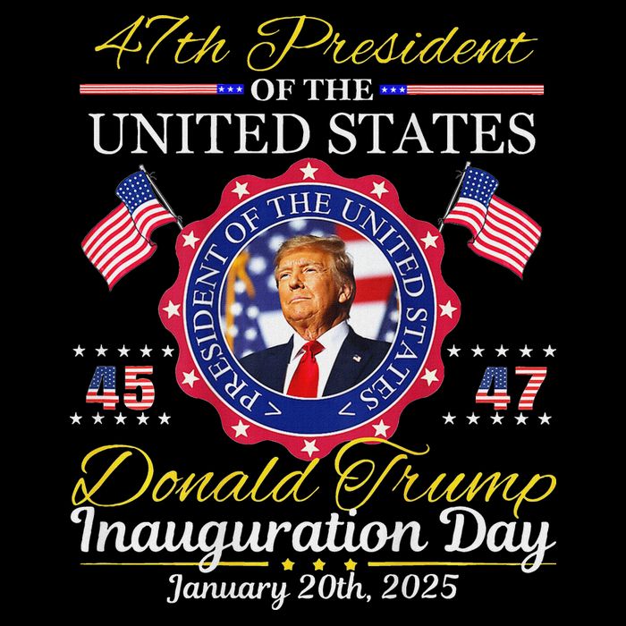 Donald Trump 47th President Inauguration 2025 Cooling Performance Crew T-Shirt