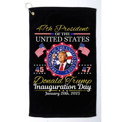 Donald Trump 47th President Inauguration 2025 Golf Towel