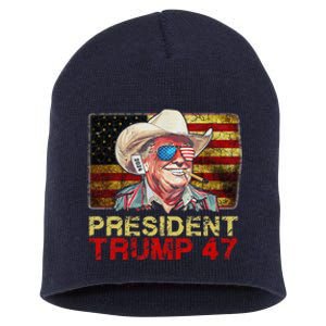 Donald Trump 47 Usa President 2024 Trump 47 President Short Acrylic Beanie