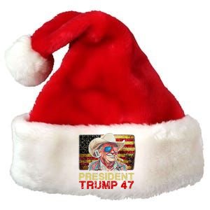 Donald Trump 47 Usa President 2024 Trump 47 President Premium Christmas Santa Hat