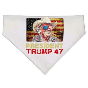 Donald Trump 47 Usa President 2024 Trump 47 President USA-Made Doggie Bandana