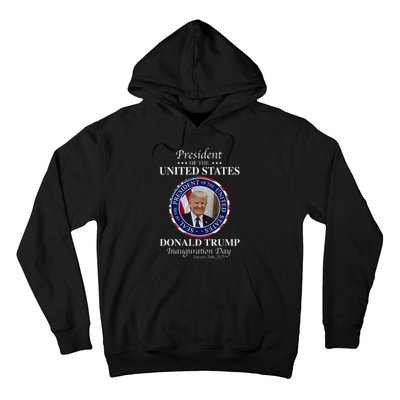 Donald Trump 47 President Inauguration Day 2025 Memorabilia Hoodie