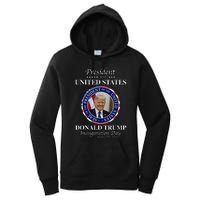 Donald Trump 47 President Inauguration Day 2025 Memorabilia Women's Pullover Hoodie