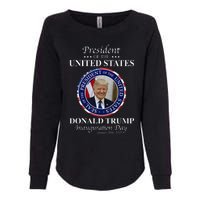 Donald Trump 47 President Inauguration Day 2025 Memorabilia Womens California Wash Sweatshirt