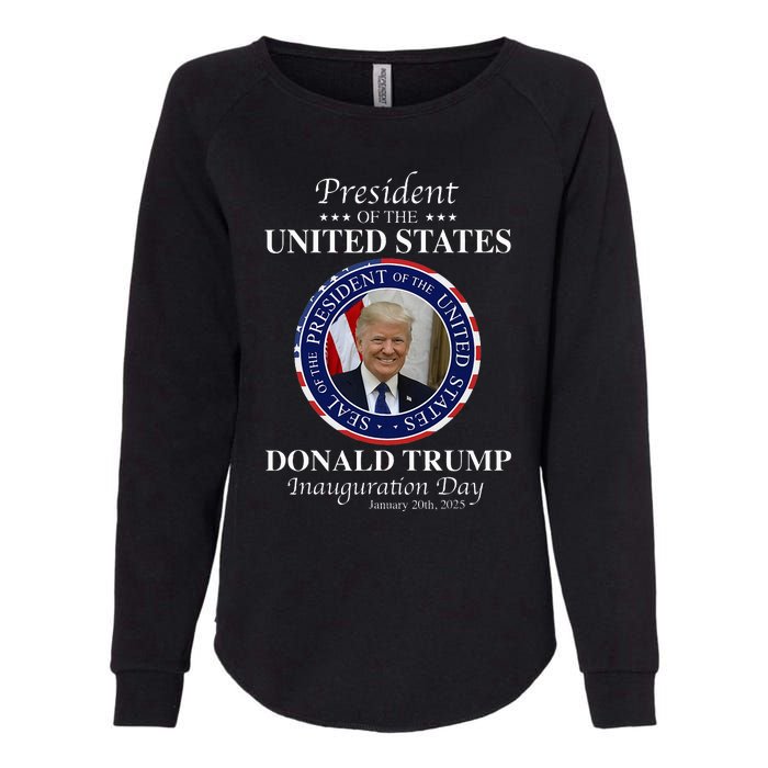 Donald Trump 47 President Inauguration Day 2025 Memorabilia Womens California Wash Sweatshirt