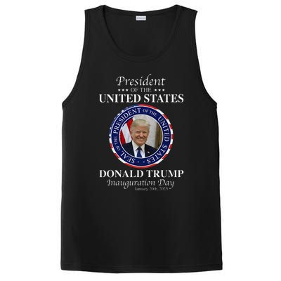 Donald Trump 47 President Inauguration Day 2025 Memorabilia PosiCharge Competitor Tank